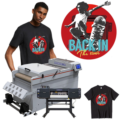 Baysoon 60cm Dual XP600 I3200 DTF Inkjet Hotels Printing 65cm Pet Film Printer Machine A2 DTF Printer For T-shirt